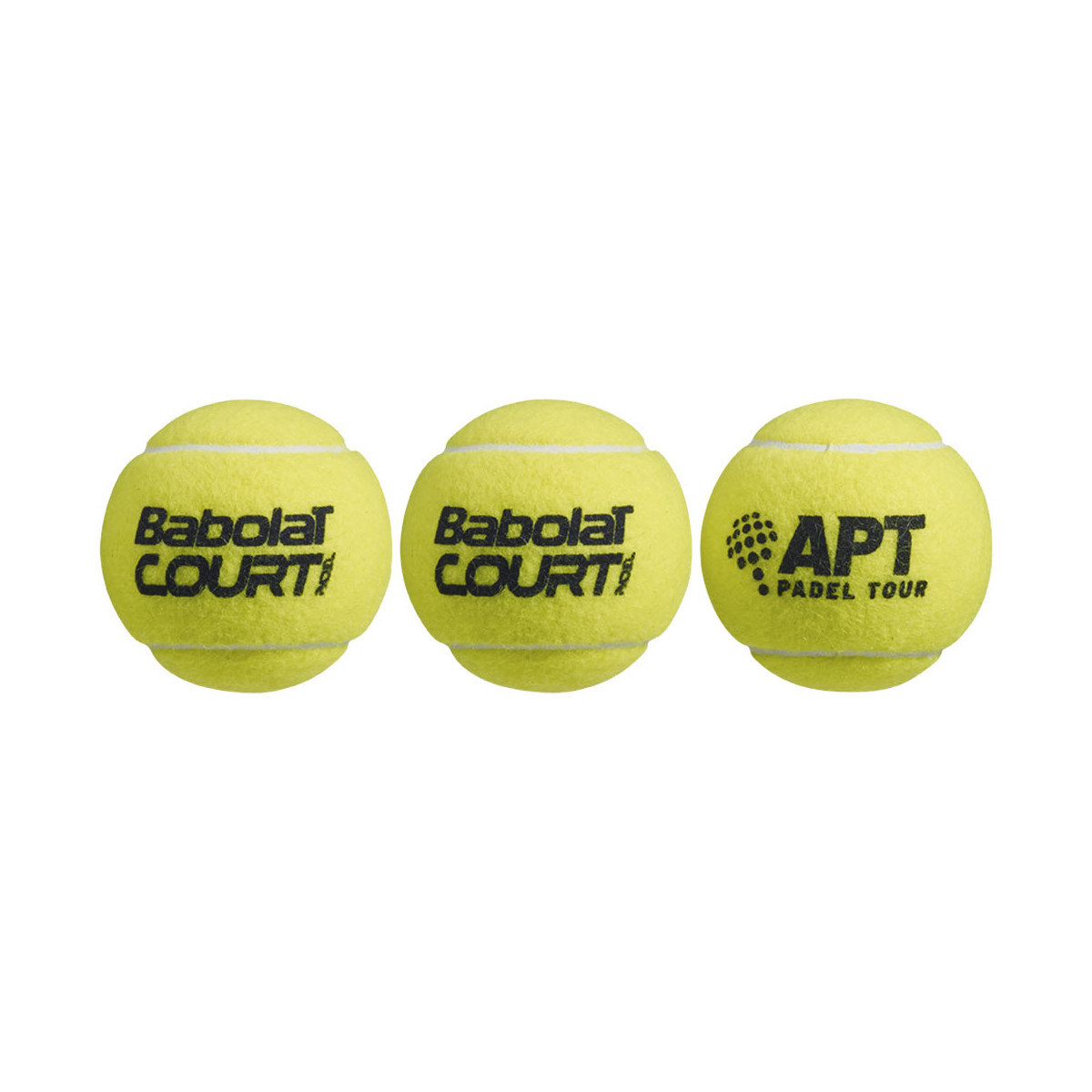 Box 24 cans of 3 Babolat Padel+ balls