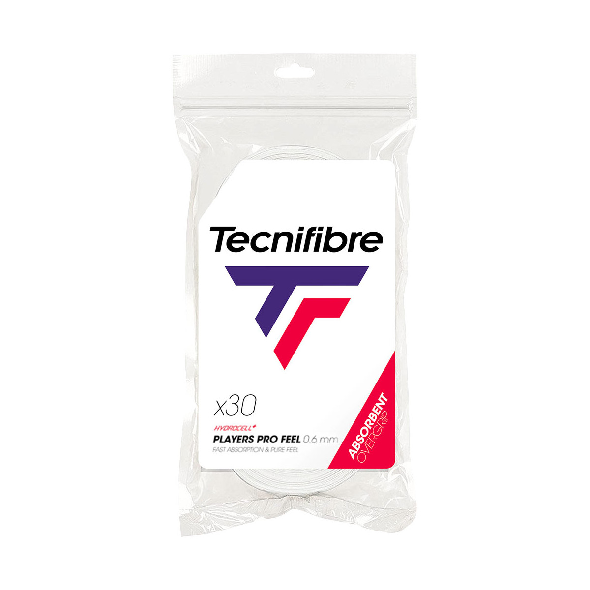 Tecnifibre Players Pro White x 30 overgrips