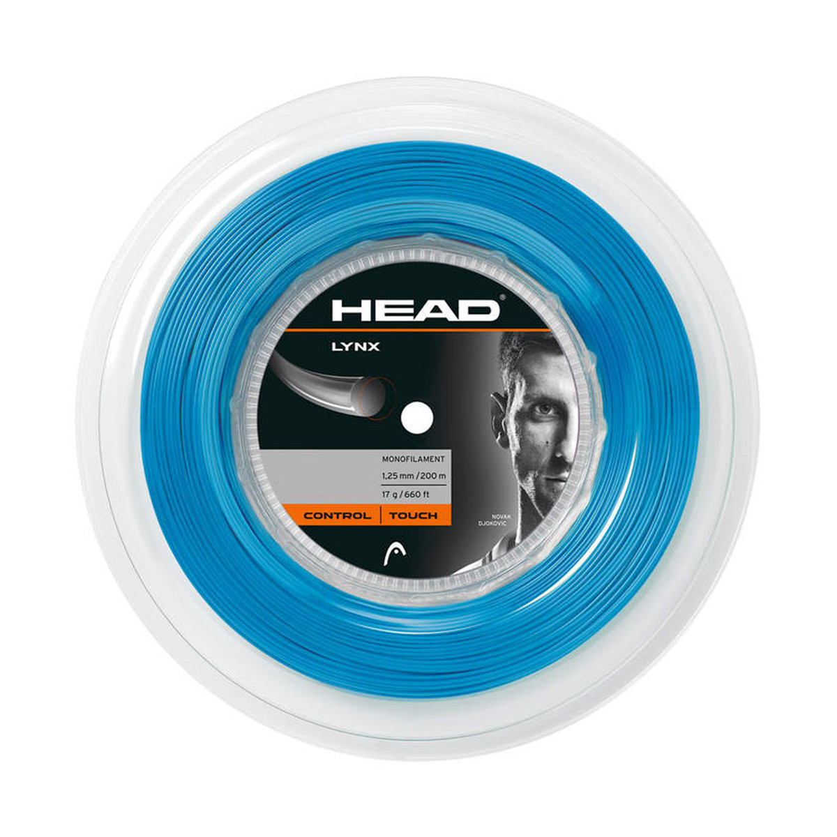 Head Lynx Yellow 200m Reel