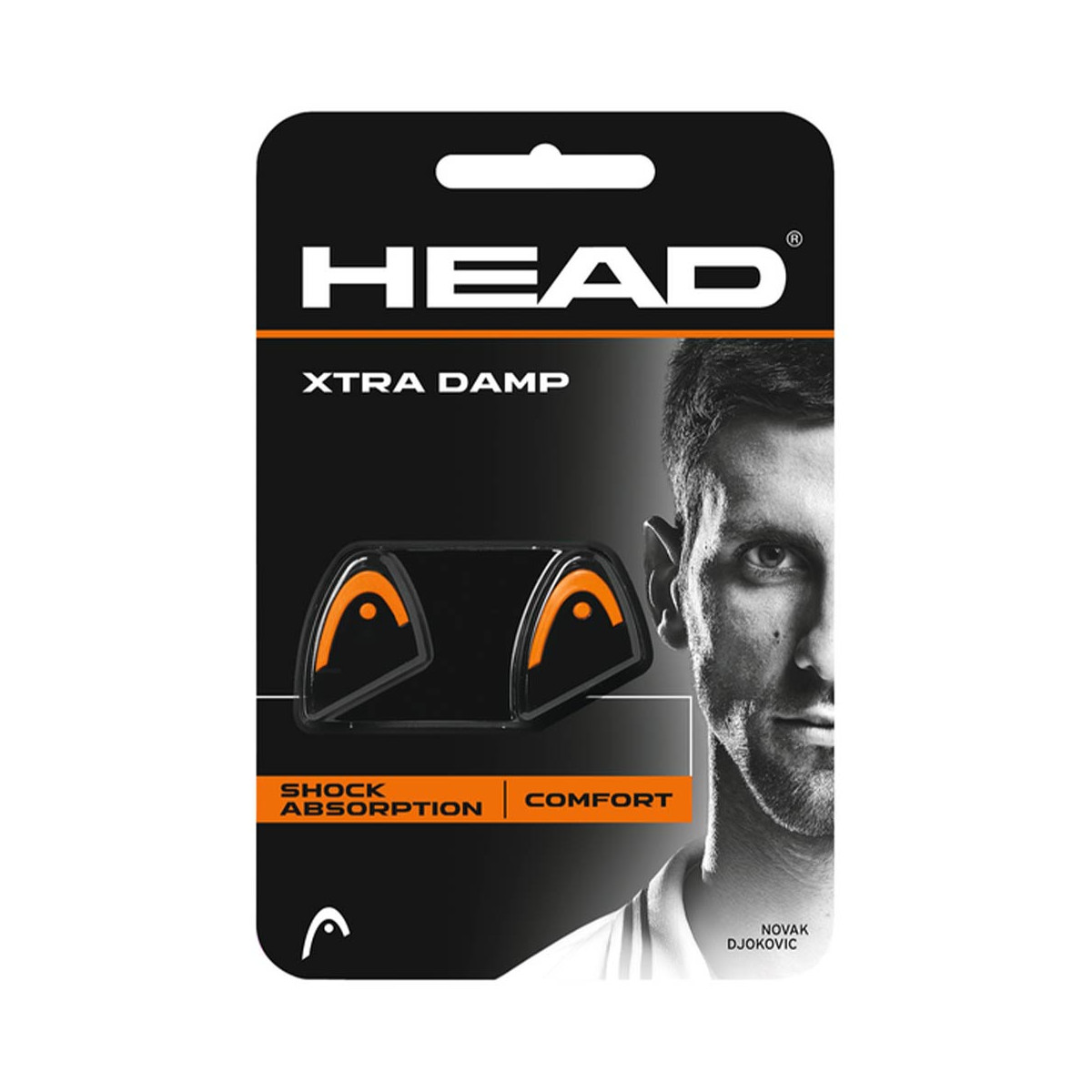 Head Xtra Damp Black / Orangex 2 Dampeners