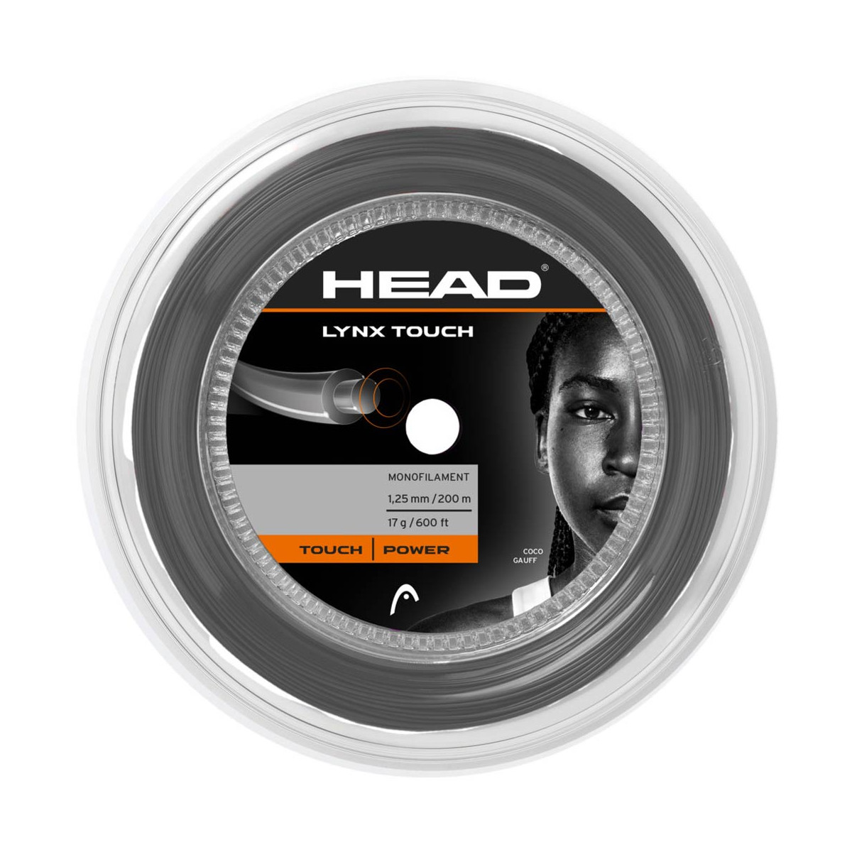 Head Lynx Black 12m String