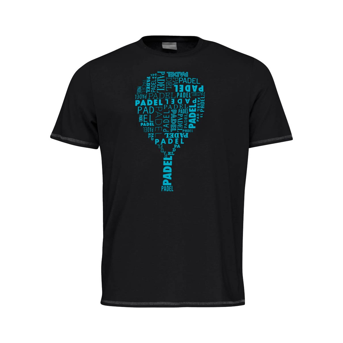 Head Typo Navy Blue T-Shirt