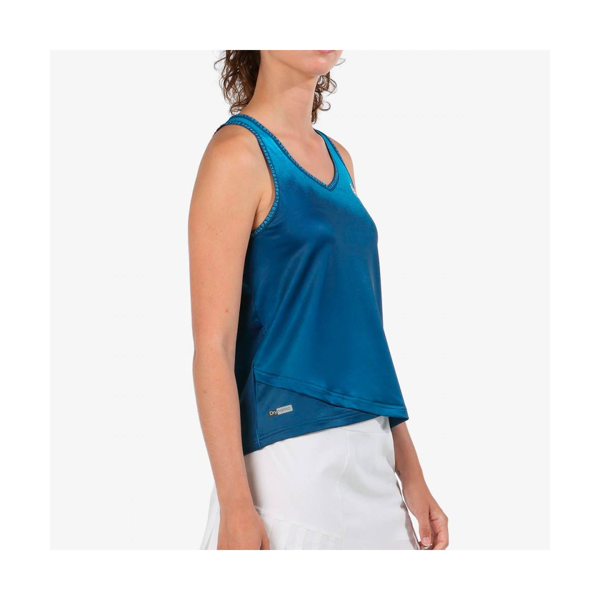 Bullpadel Rufran Red tank top