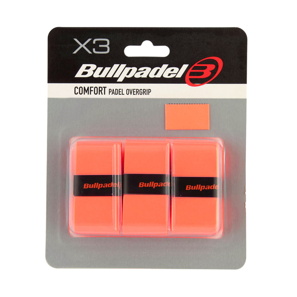 Bullpadel Comfort Orange x3 overgrips