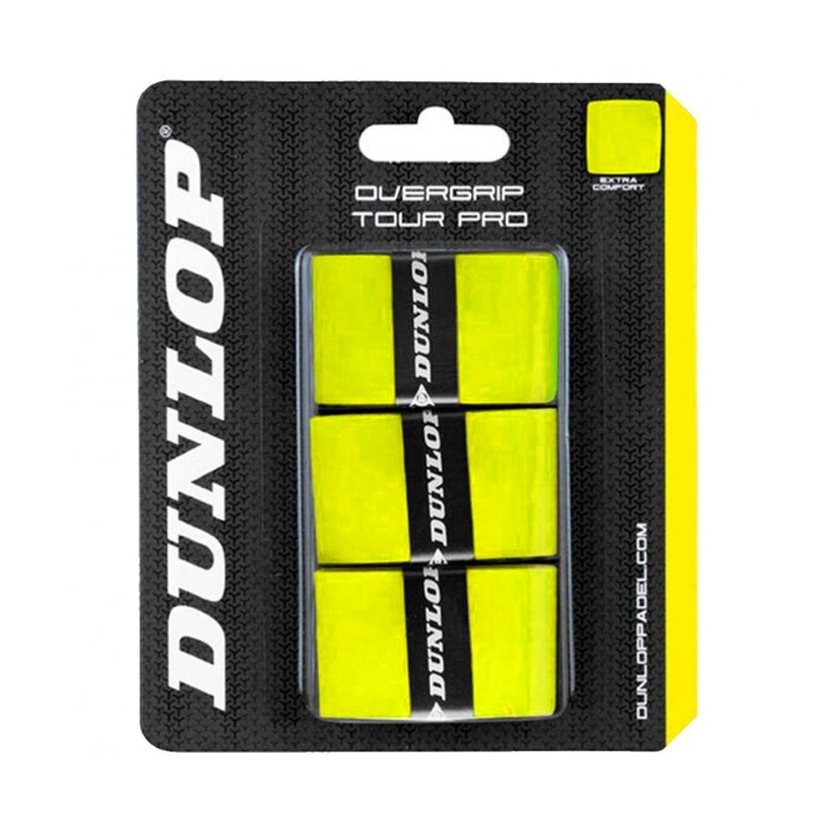 Dunlop Tour Pro Yellow x 3 overgrips
