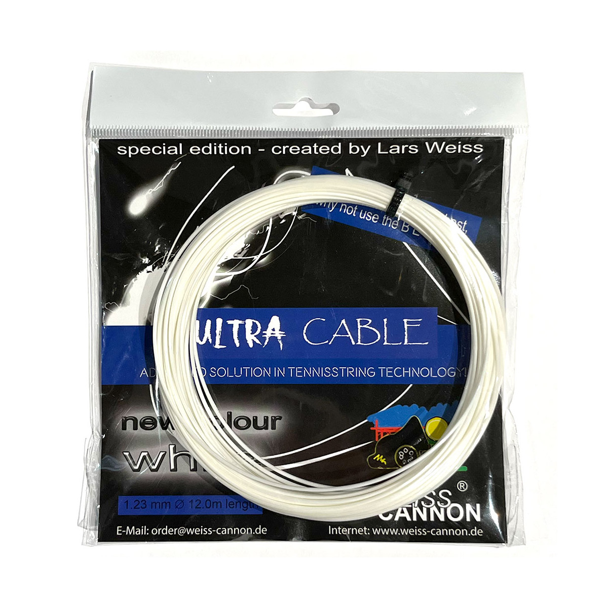 Weisscannon Ultra Cable White 12m String