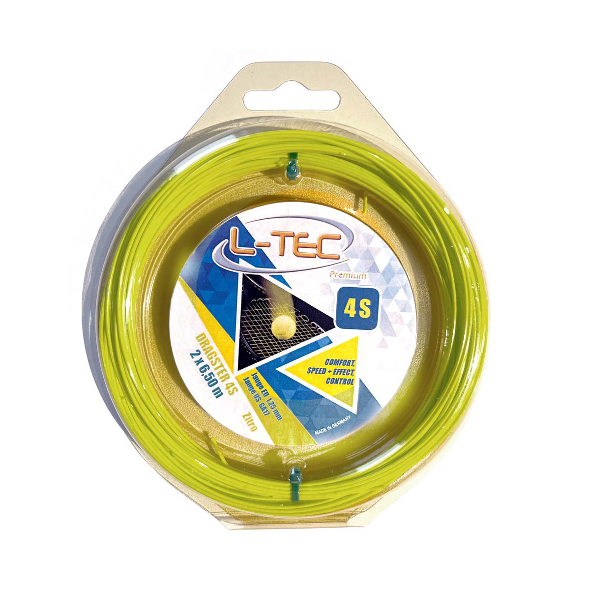 L-Tec 4S Silver 2x 6.40m String