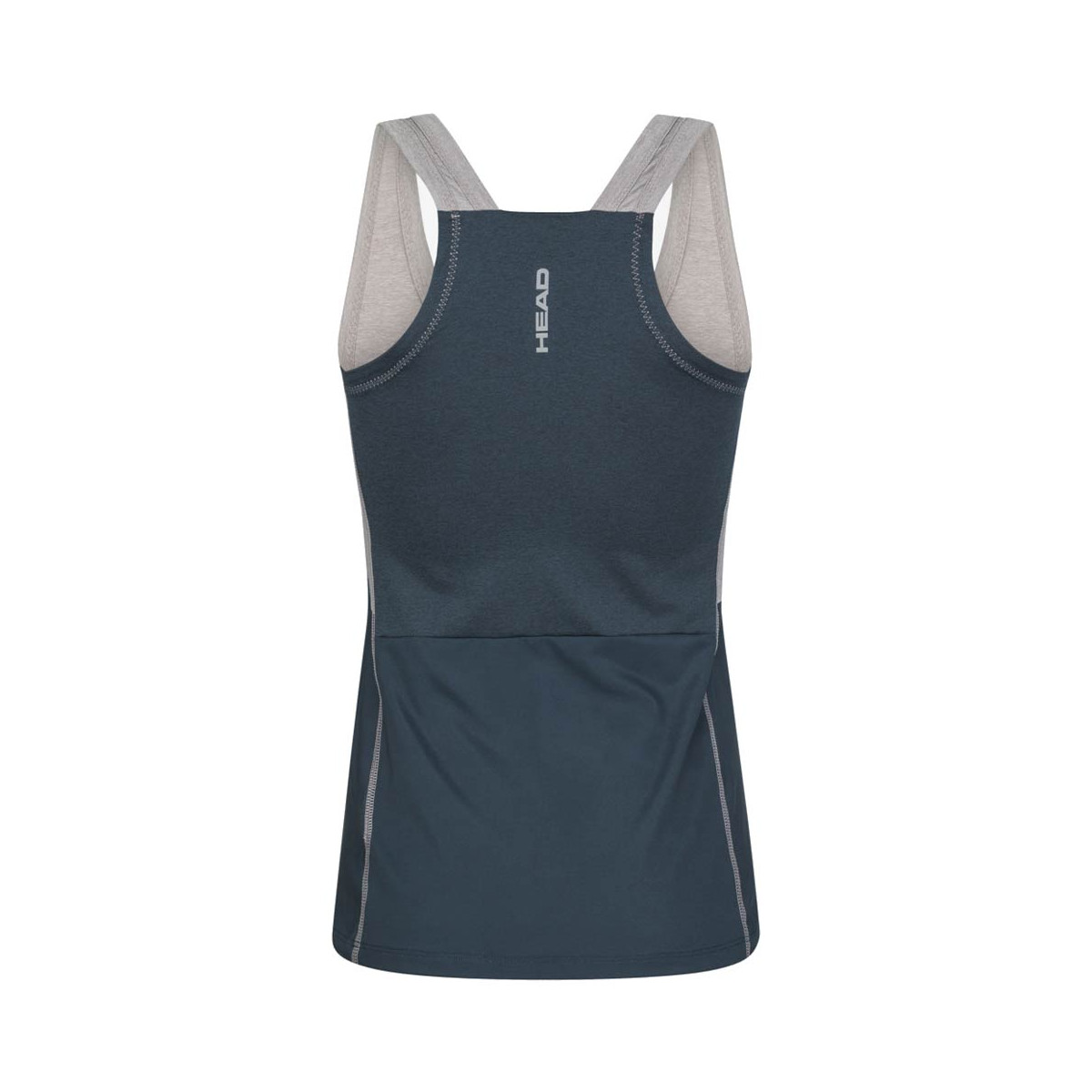 Head Padel Tech Women Grey / Blue Tank Top