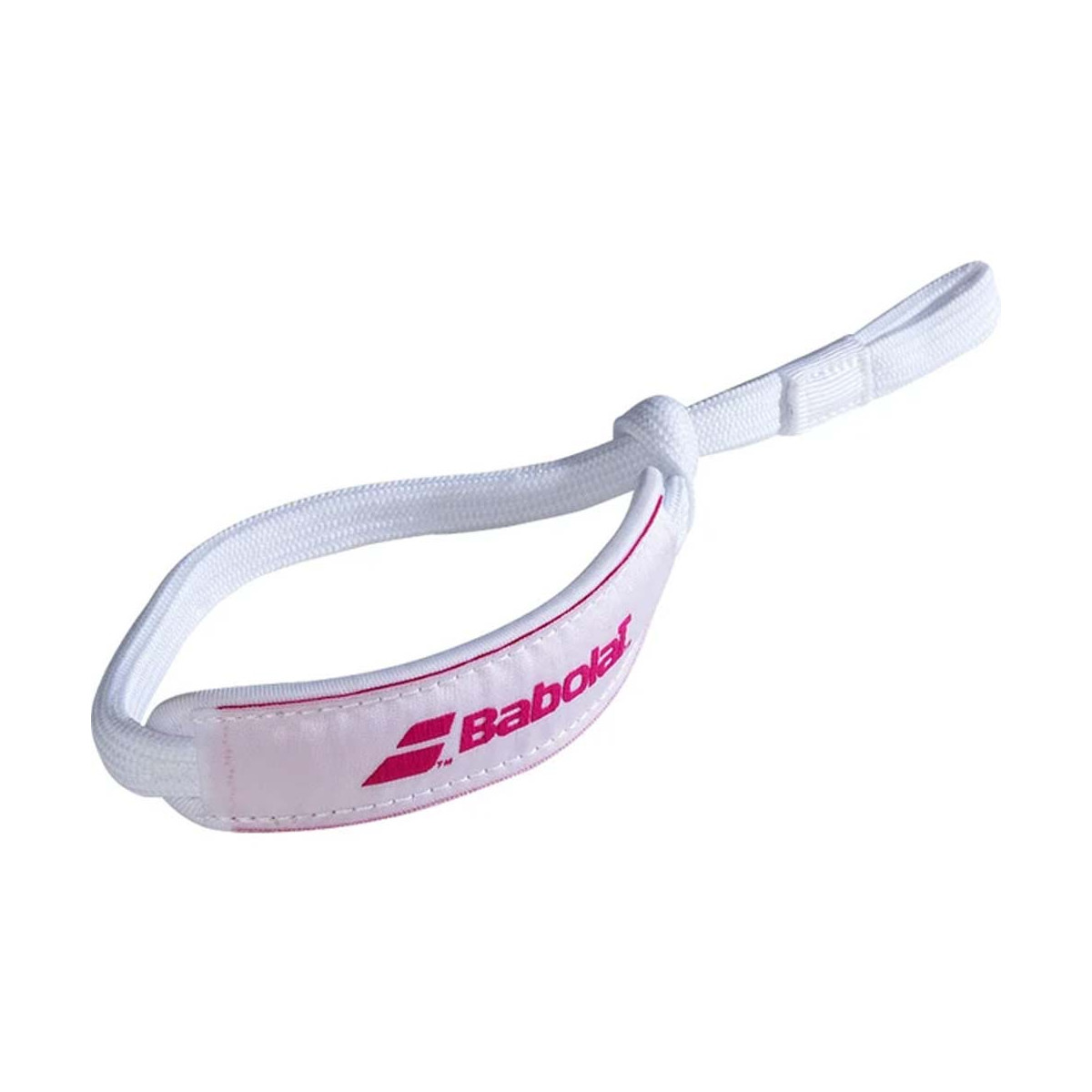 Babolat Wrist Strap White Pink