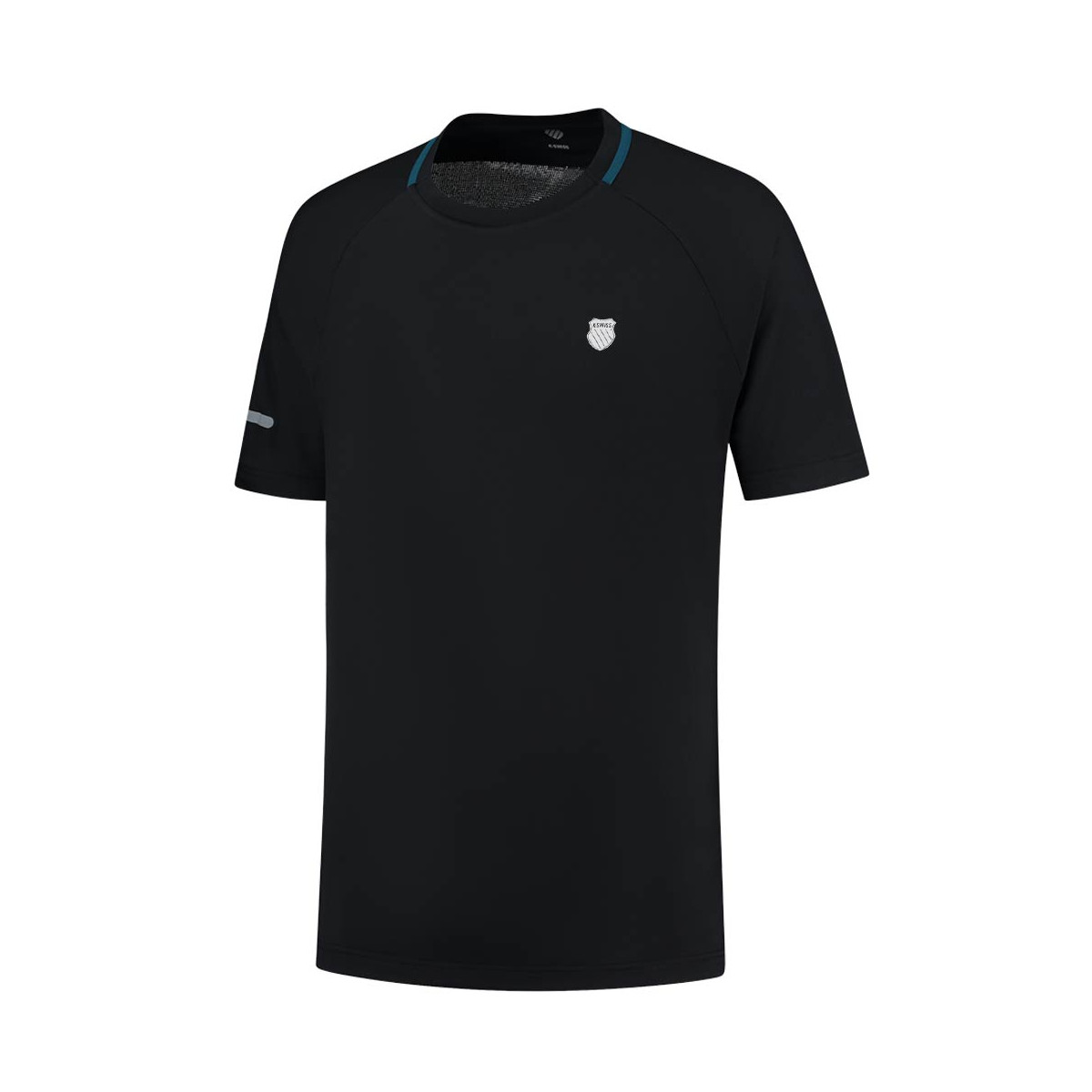 K-Swiss Hypercourt Double Crew 2 Jet Black T-Shirt