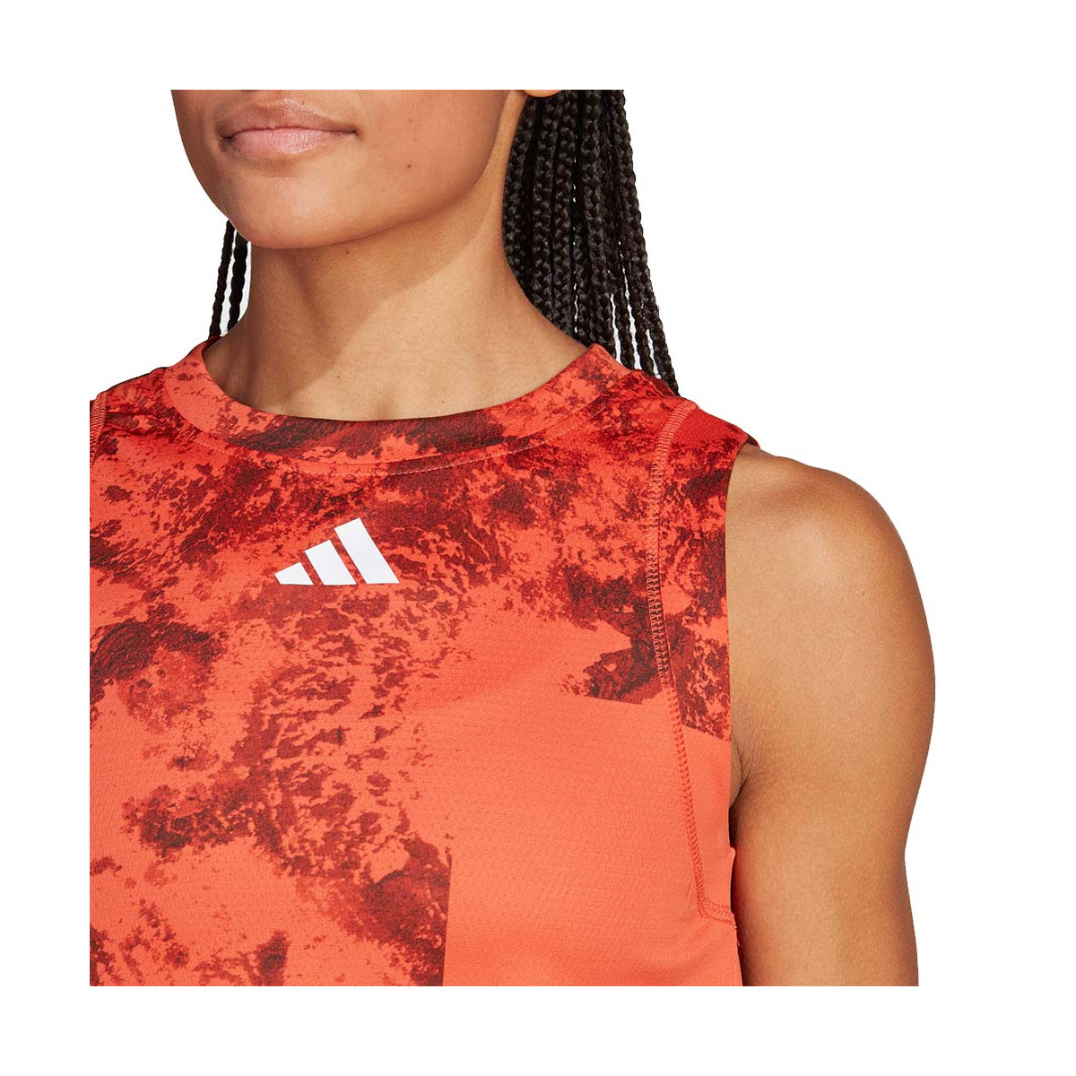 Adidas Heat.Rdy Paris Pink Strata Tank Top