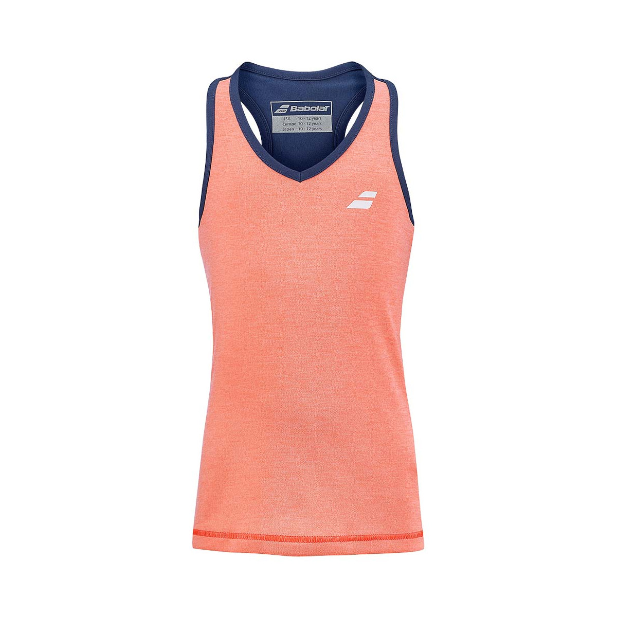 Babolat Play Cap Girl Navy Blue / Fluo Stike T-Shirt