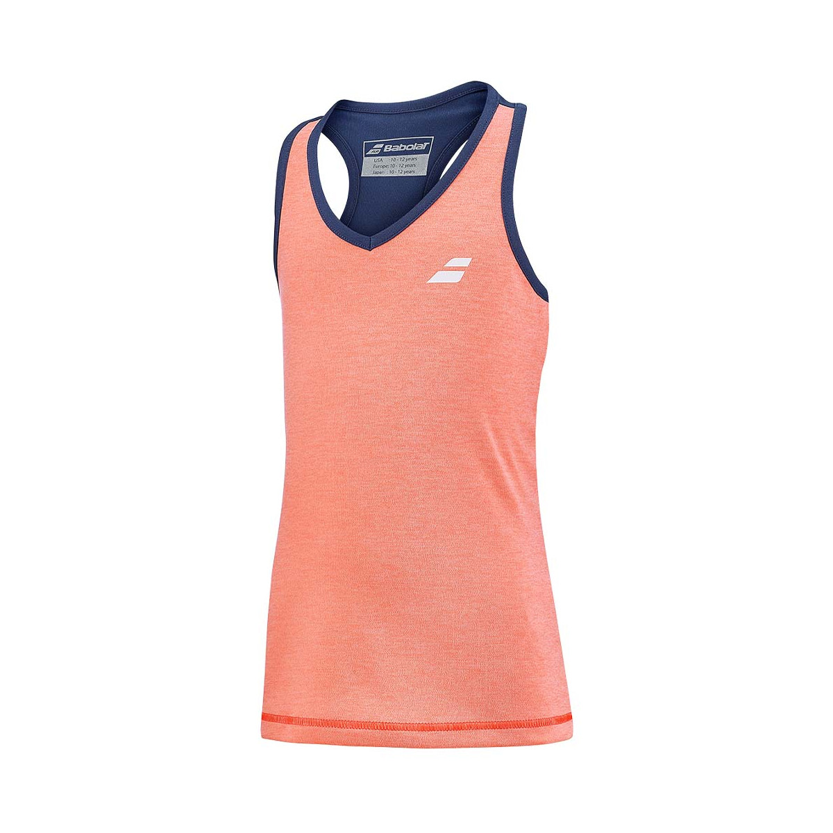 Babolat Play Cap Girl Navy Blue / Fluo Stike T-Shirt