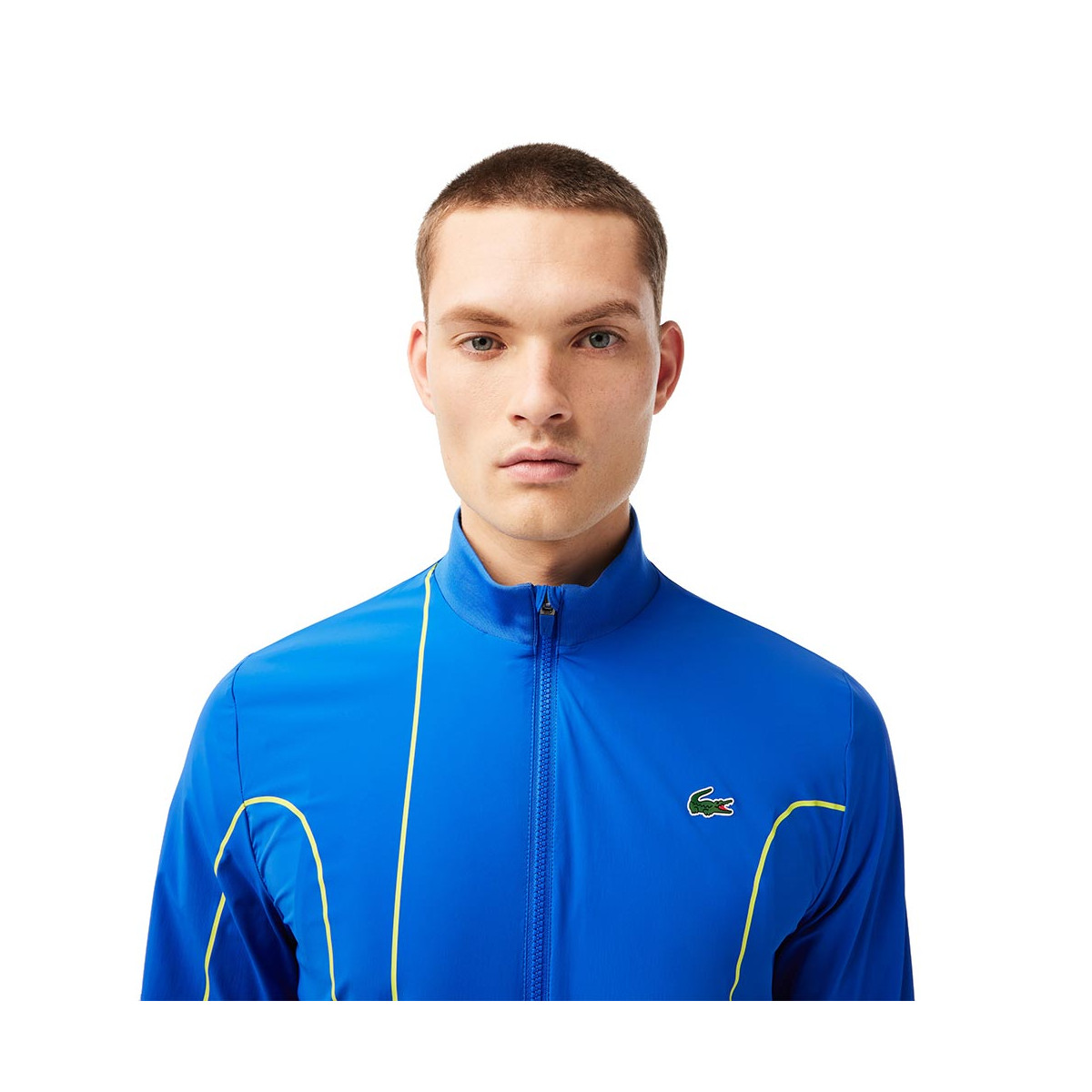 Lacoste Tennis x Novak Djokovic Blue Jacket