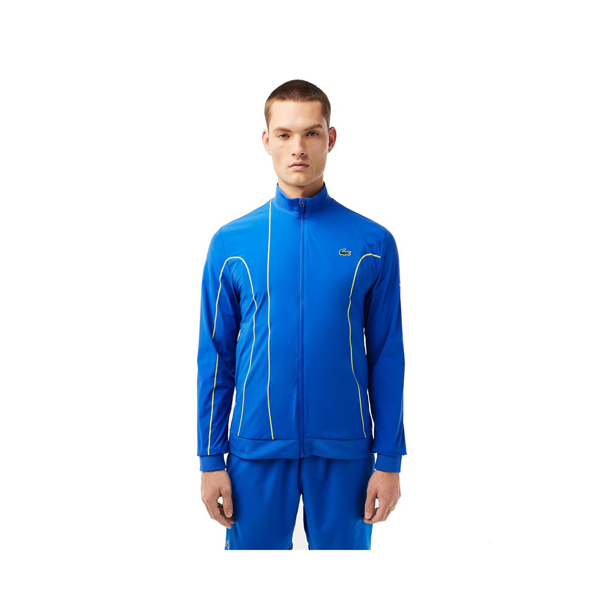 Lacoste Tennis x Novak Djokovic Blue Jacket
