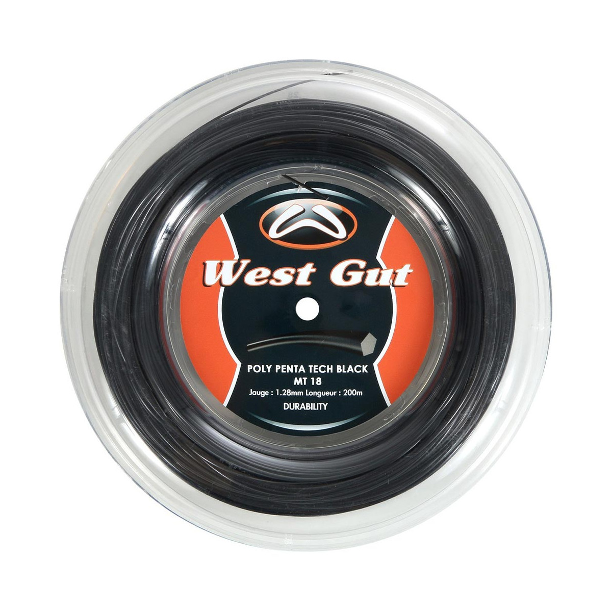 West Gut Hexa Spin Black MT20 200m Reel