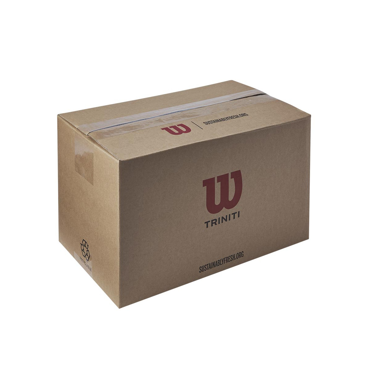 Box 18 cans of 4 Wilson Triniti balls