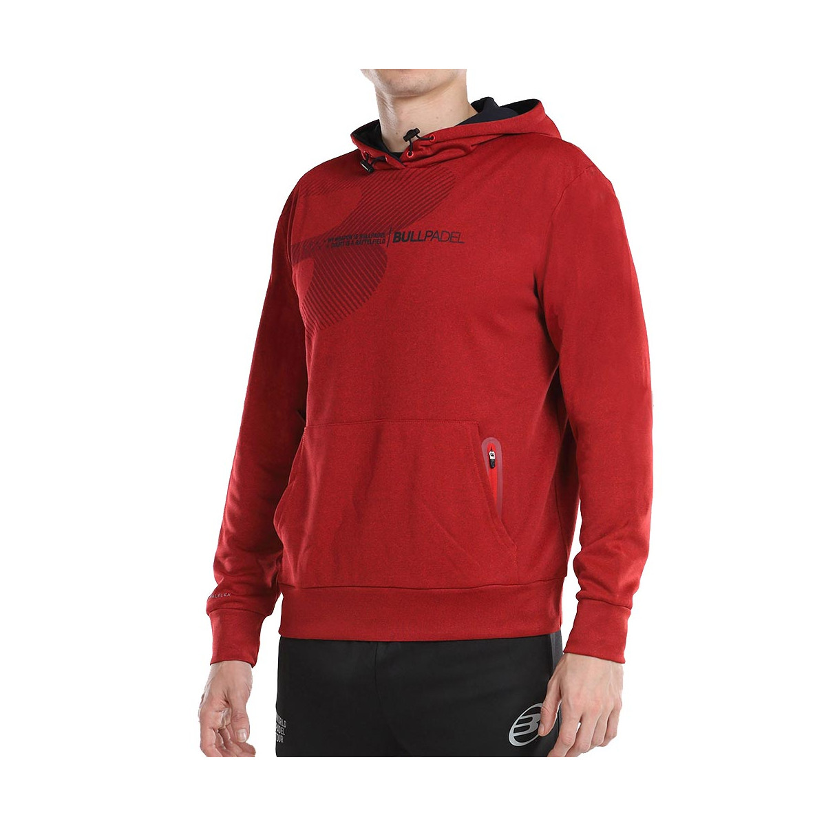 Bullpadel Jaque Black Sweatshirt