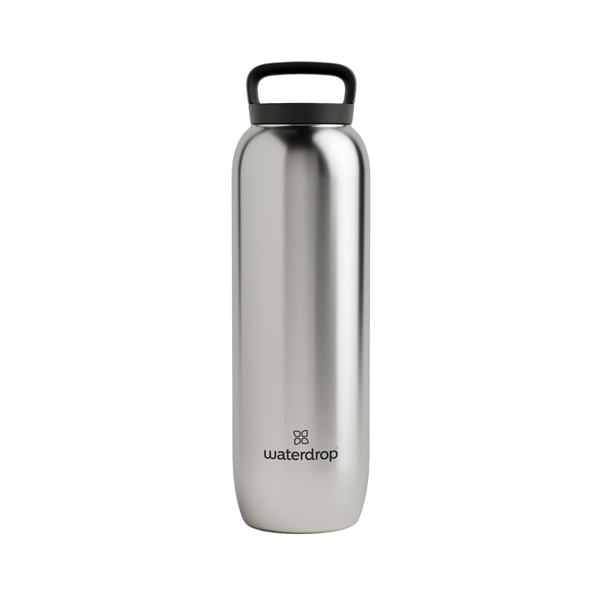 Thermo Waterdrop Bottle Black
