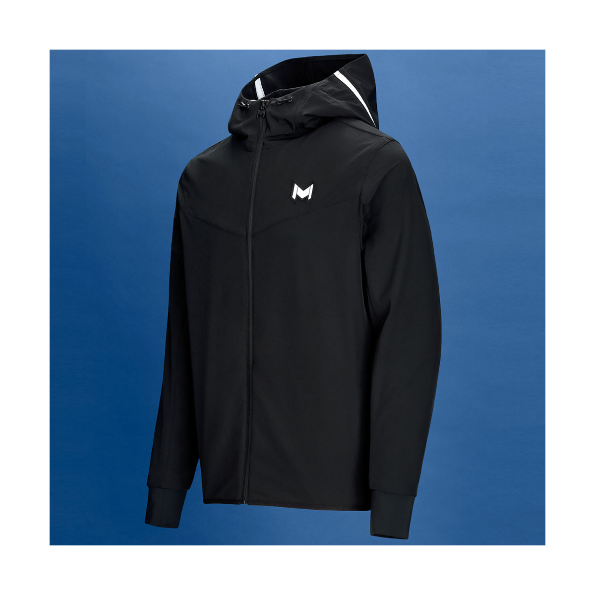 Mouratoglou hooded jacket White