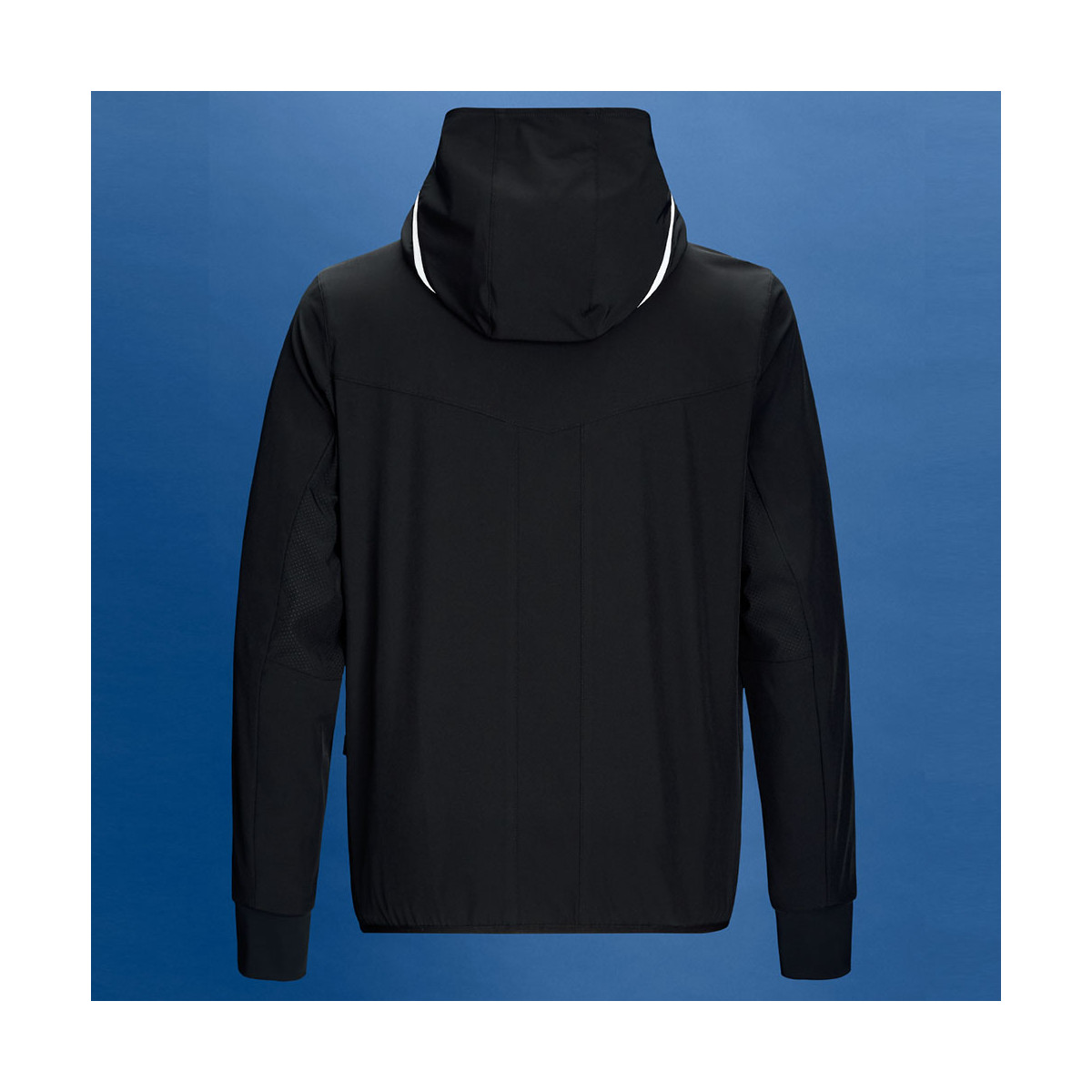 Mouratoglou hooded jacket White