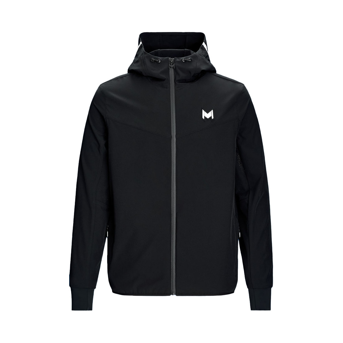 Mouratoglou hooded jacket White