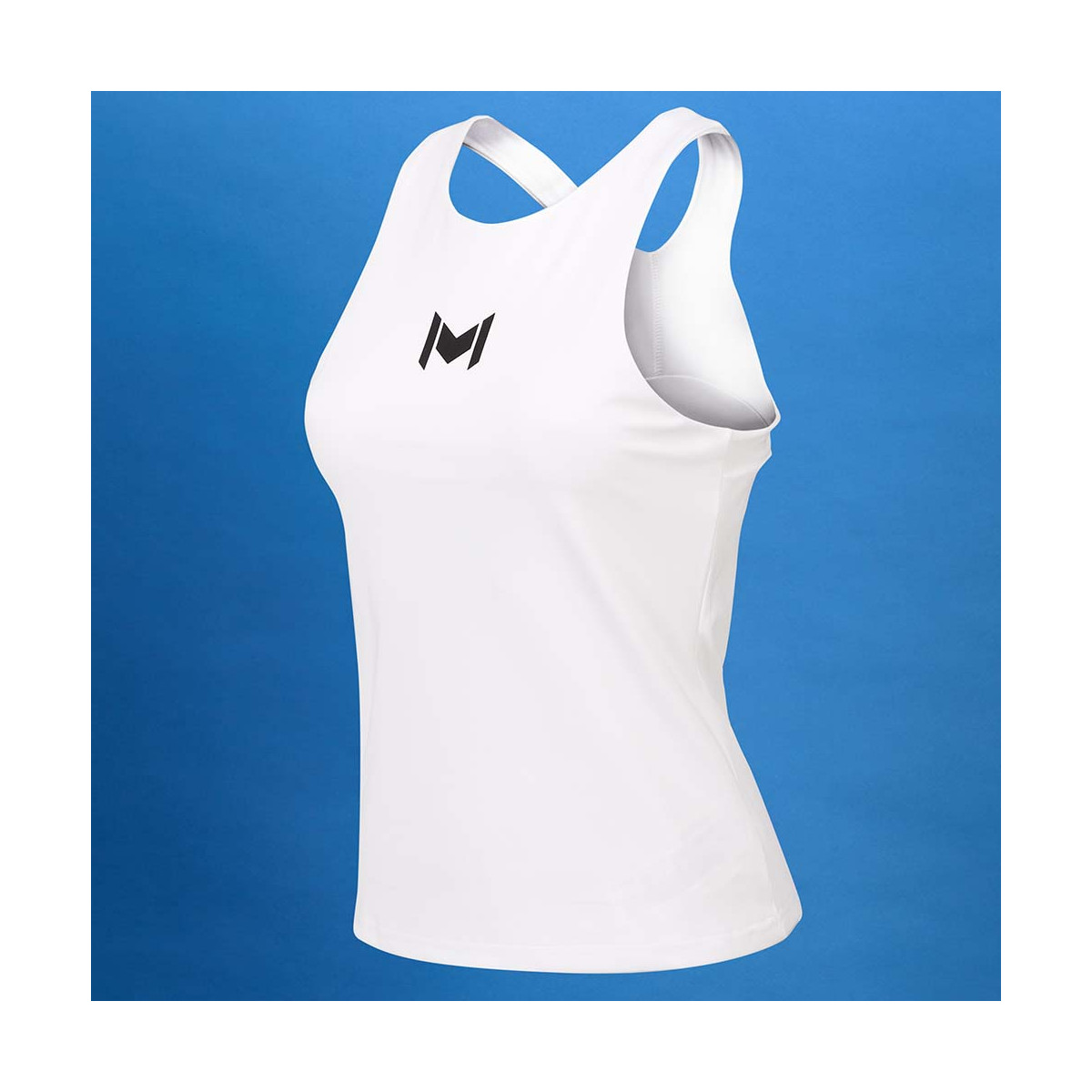 Le Coq Sportif Tank Top Yannick Noah Paris White / Yellow