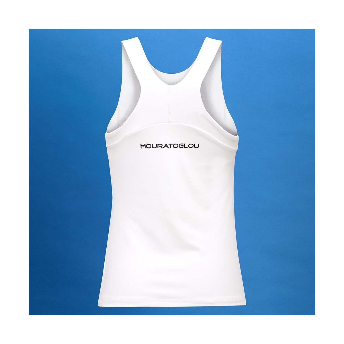 Le Coq Sportif Tank Top Yannick Noah Paris White / Yellow