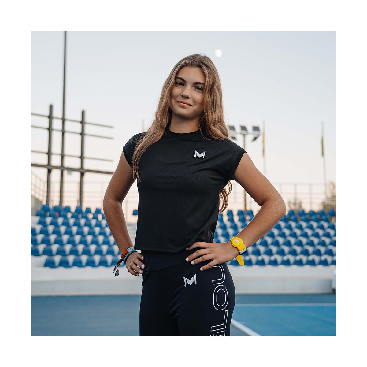Mouratoglou Match Girl T-shirt White