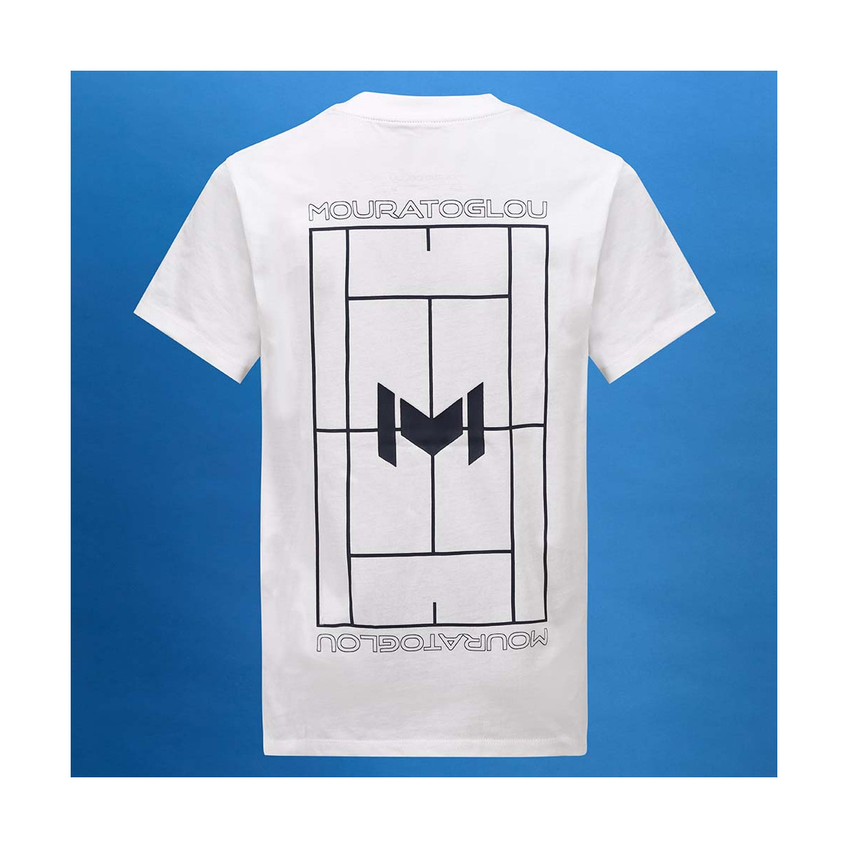 Mouratoglou Graphic T-shirt White