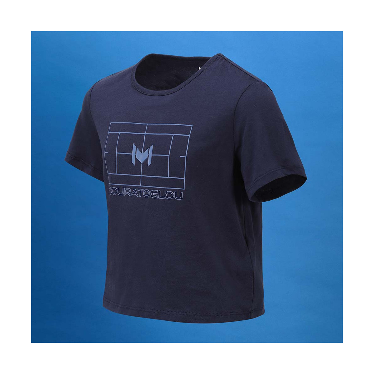 Mouratoglou Training Woman T-shirt Navy Blue