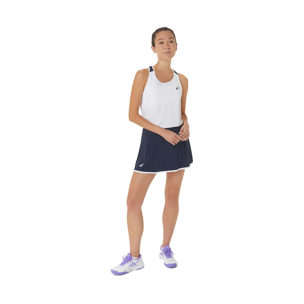 Asics Womens Court Shorts Black