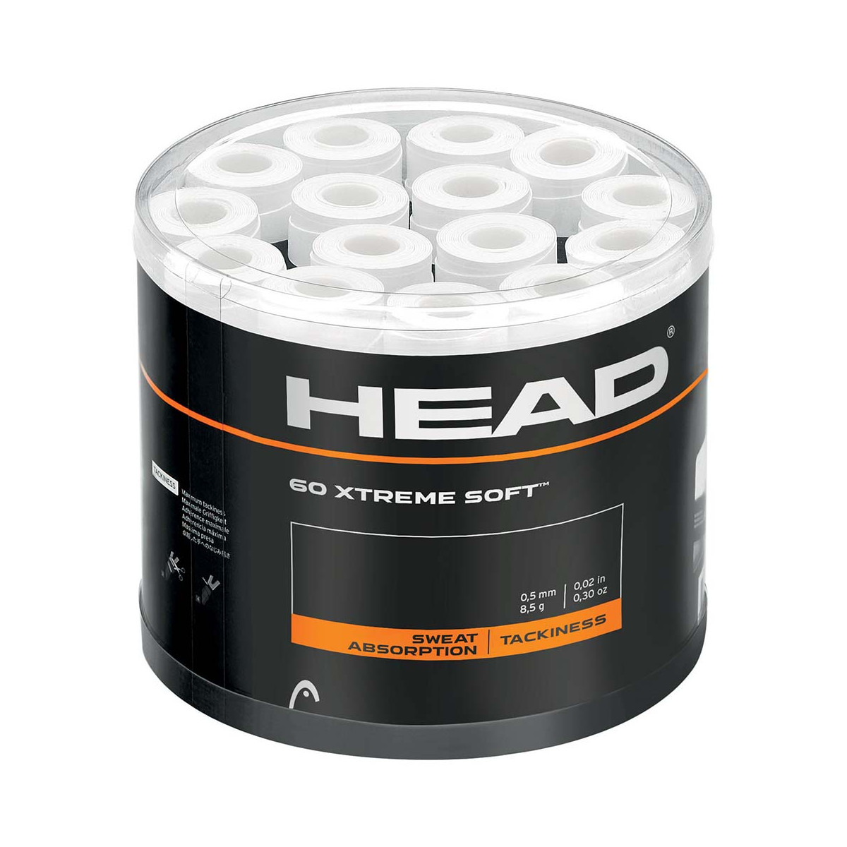 Head Xtreme Soft White x 3 overgrips