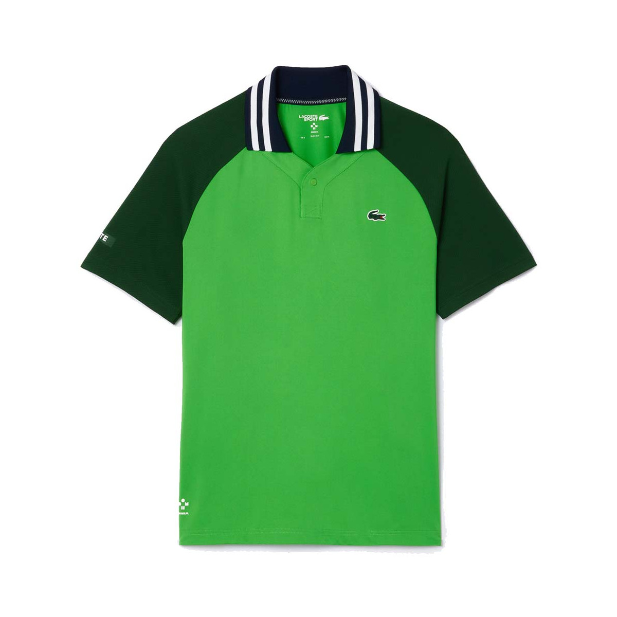 Lacoste Tennis x Daniil Medvedev Blue polo