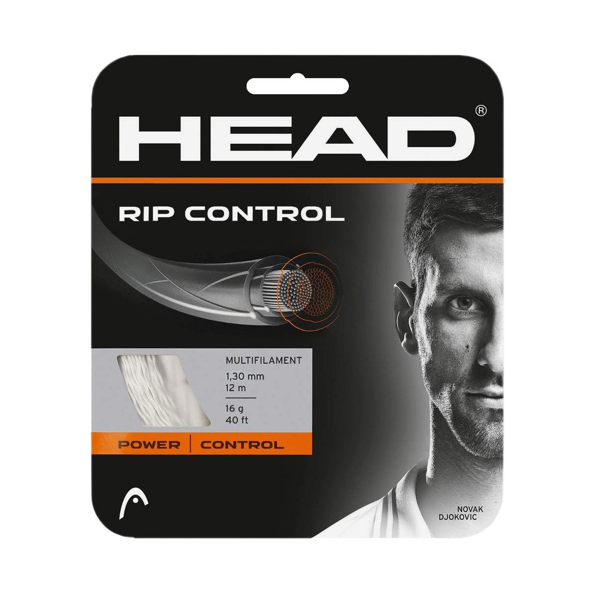 Head RIP Control Black 12m String