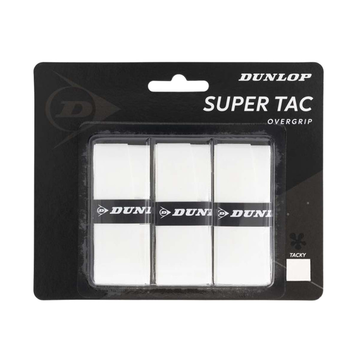 Dunlop Super Tac Black Overgrips x 3