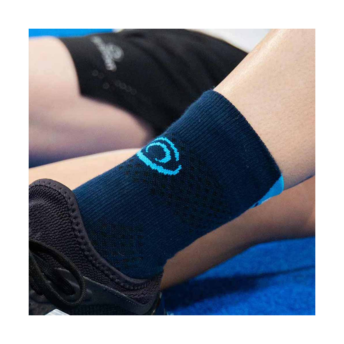 BV Sport Padel High Black Socks