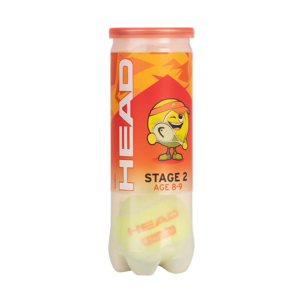 Head TIP Orange 3 Balls Can