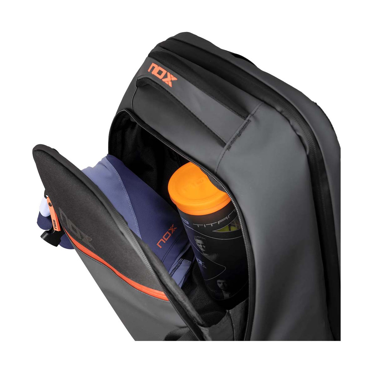 Nox Luxury Open Series Black / Red backpack