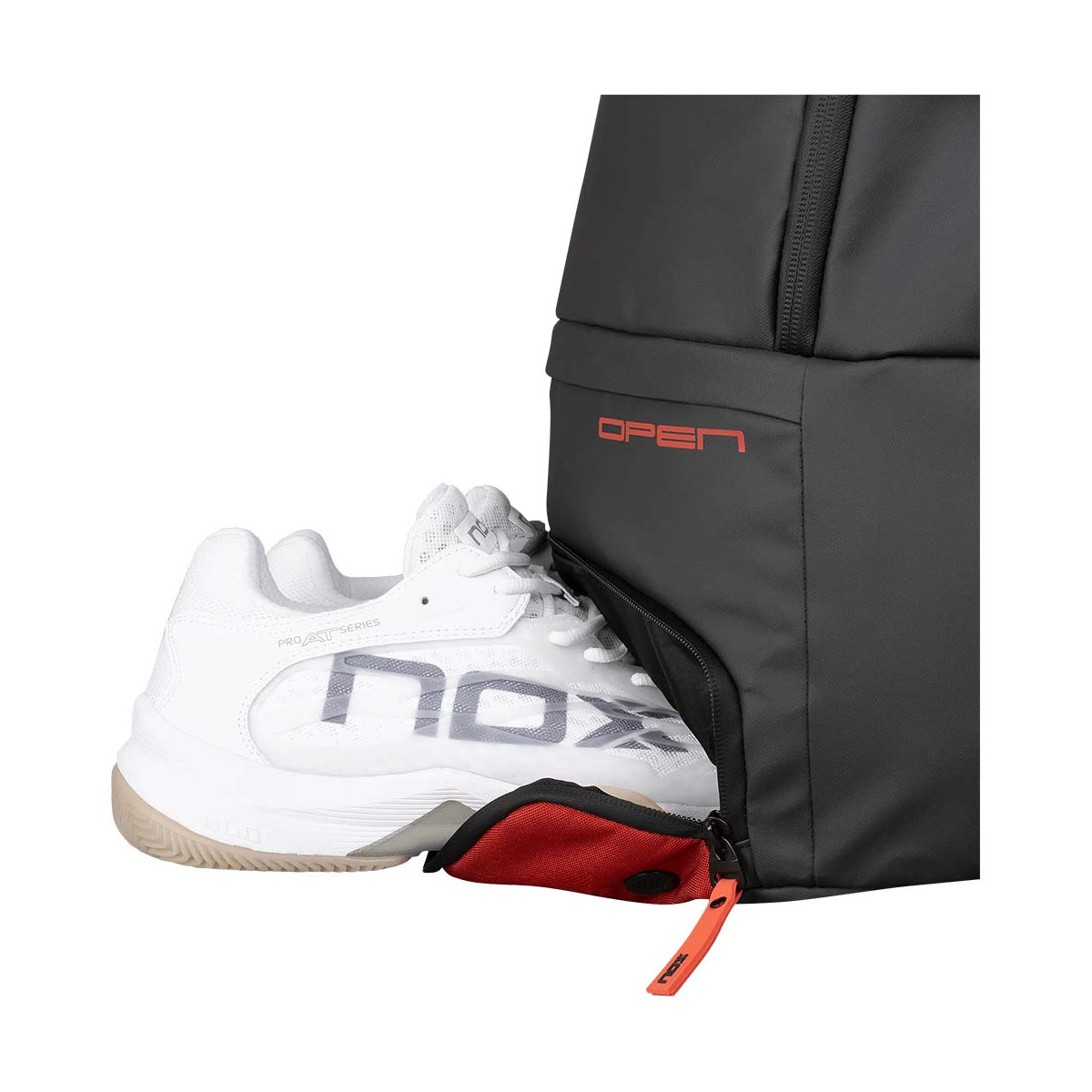 Nox Luxury Open Series Black / Red backpack