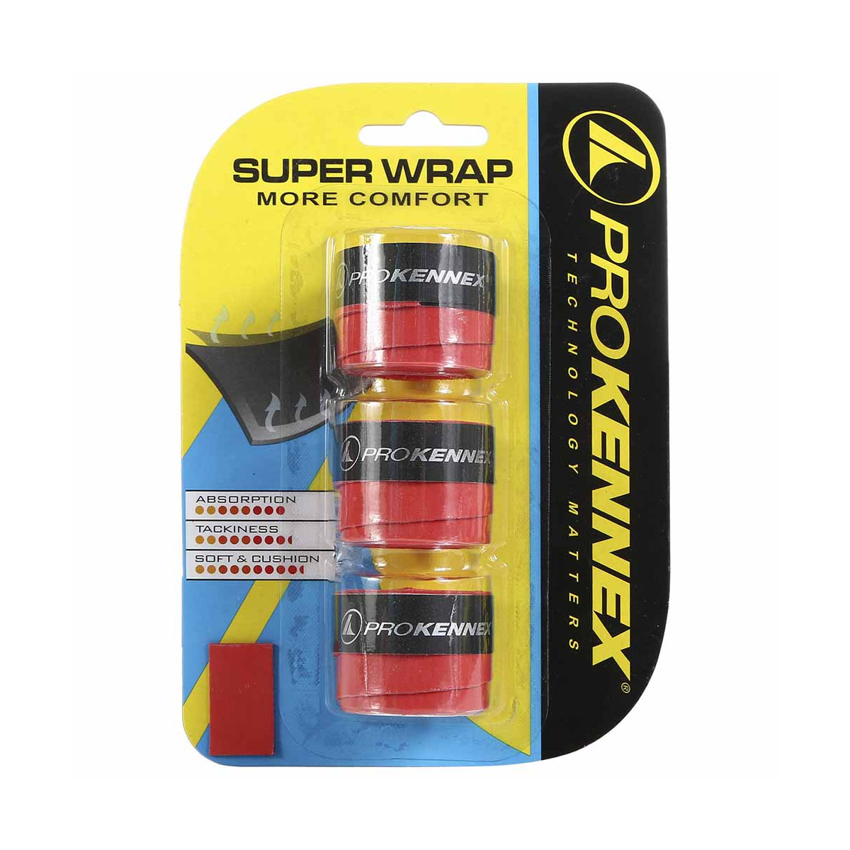 copy ofPro Kennex Super Wrap Black x 3 overgrips