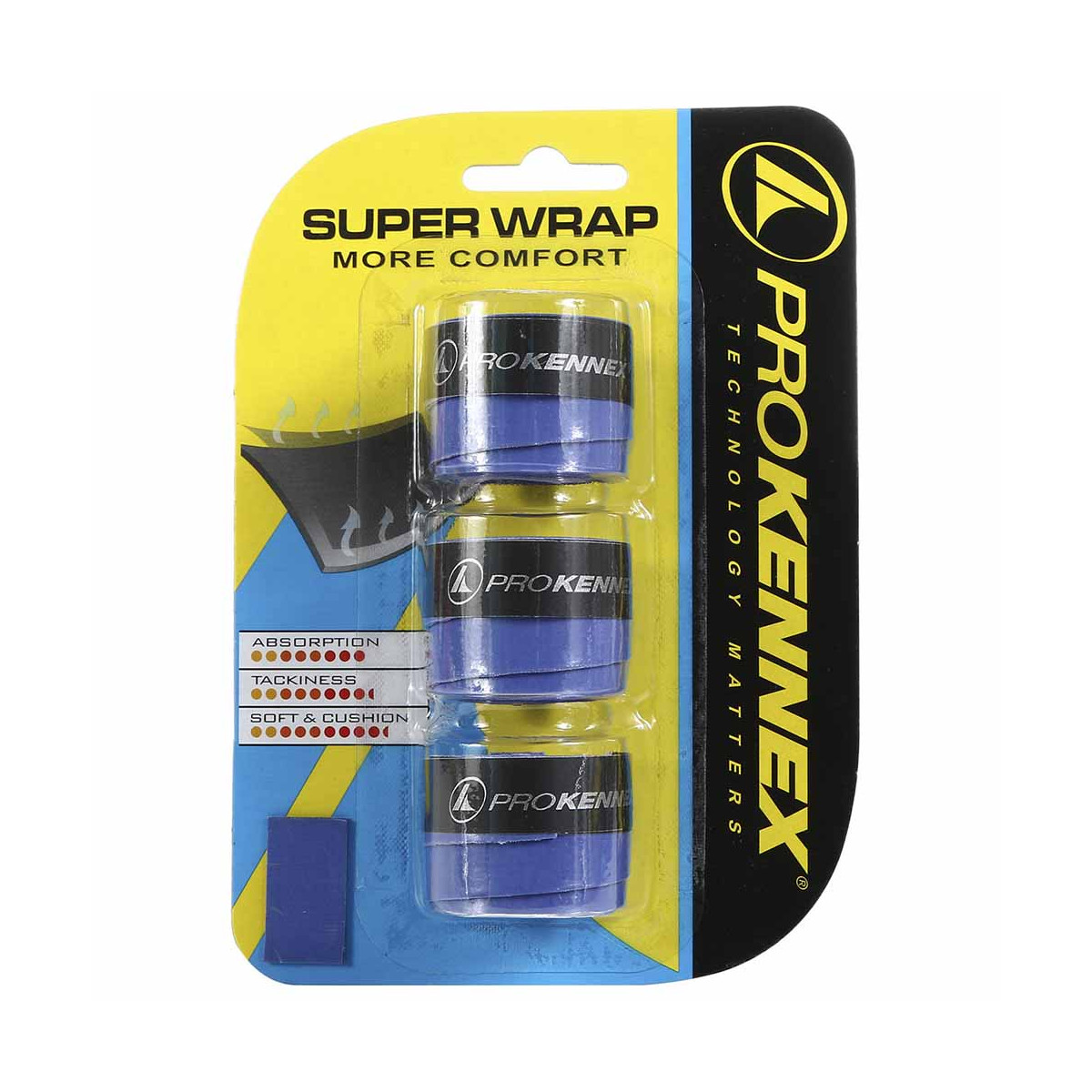 copy ofPro Kennex Super Wrap Red x 3 overgrips