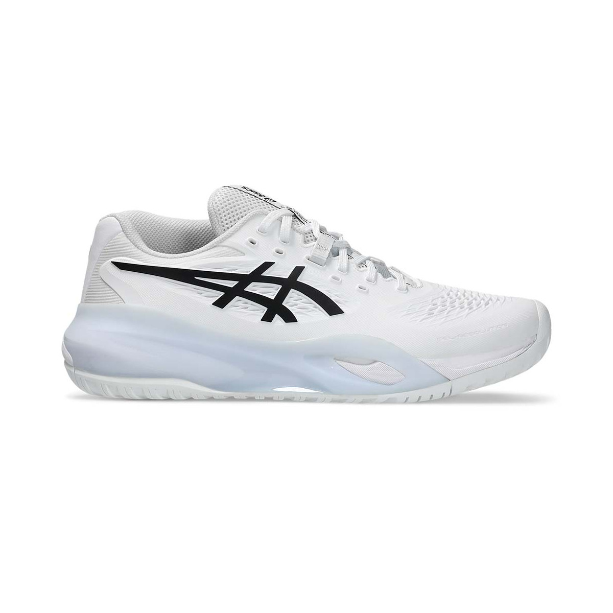 Asics Gel Resolution X White / Black Shoes - Extreme Tennis