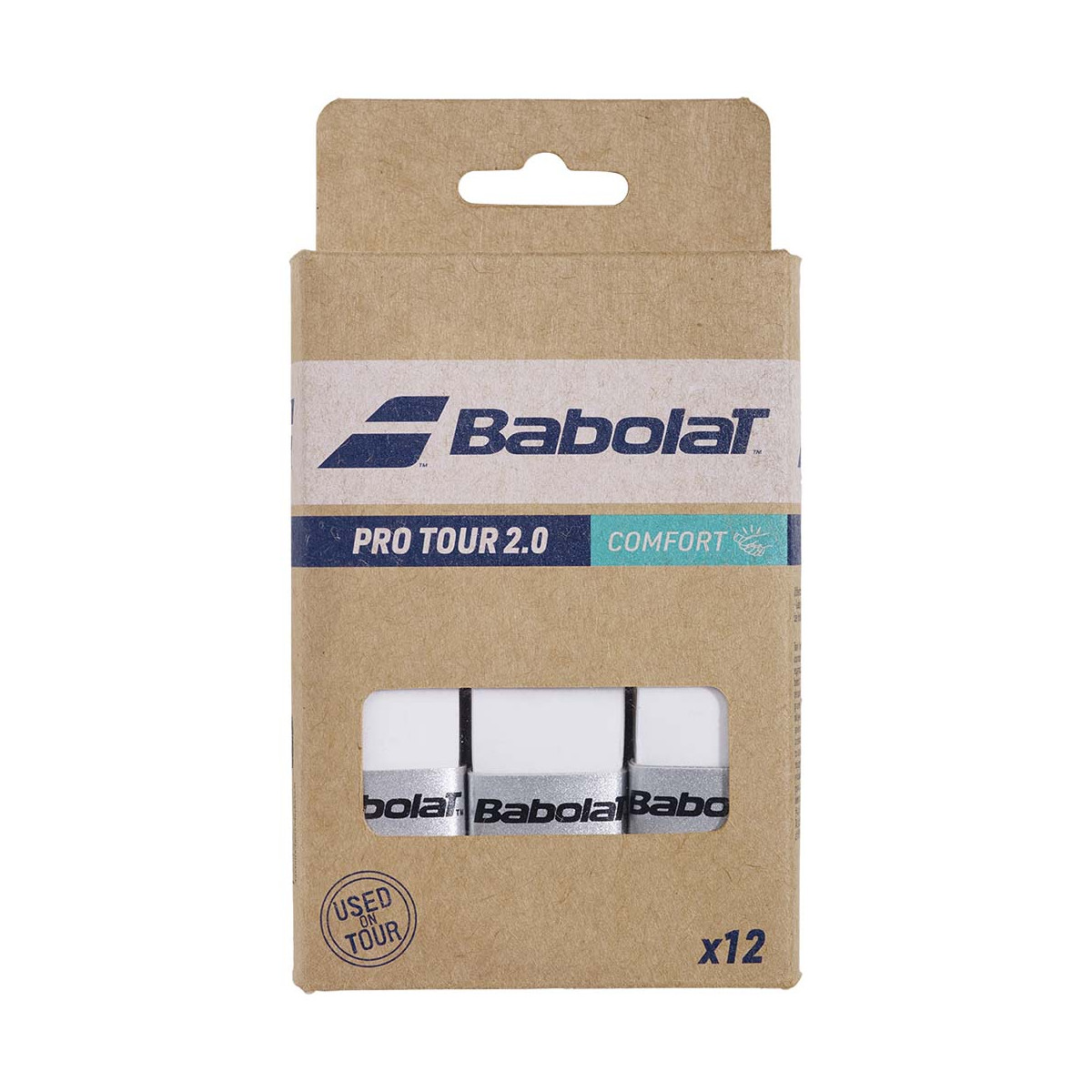 Babolat Pro Tour 2.0 White x 12 overgrips