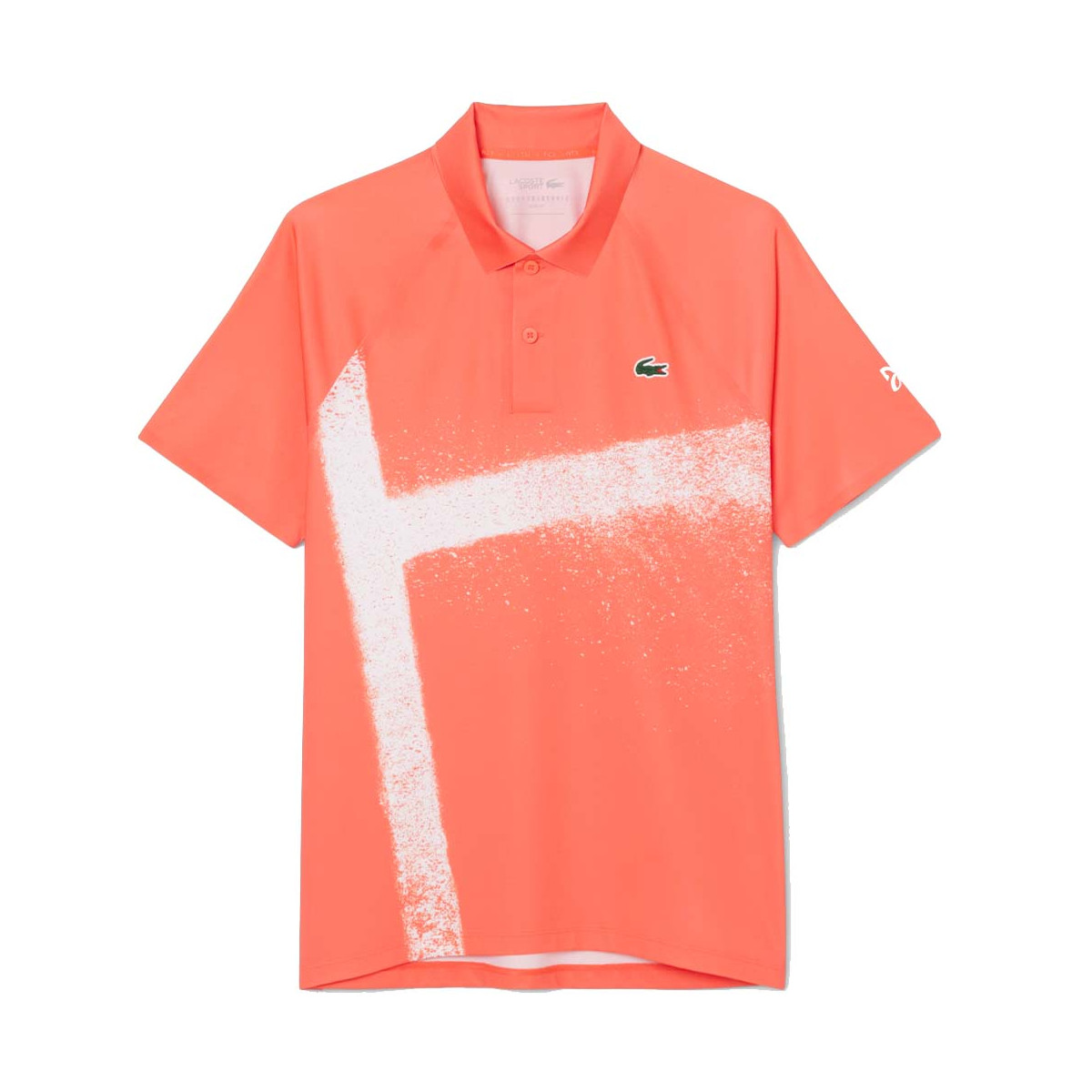 Lacoste Tennis Novak Djokovic Player Blue / White Polo