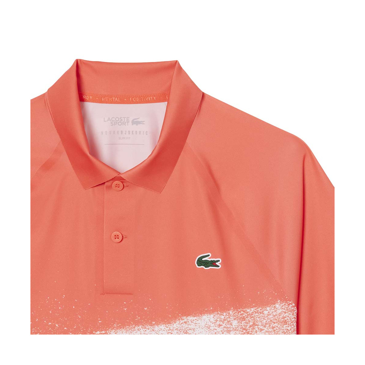 Lacoste Tennis Novak Djokovic Player Blue / White Polo