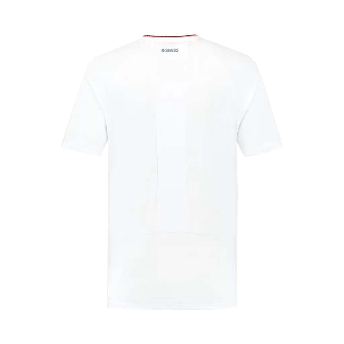 K-Swiss Hypercourt Mesh Crew T-Shirt Petrol Blue