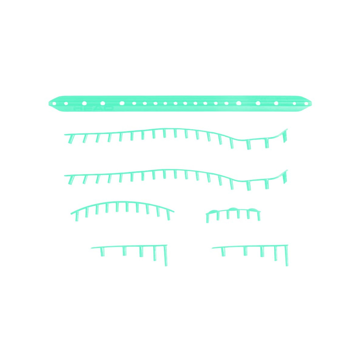 Head Boom Team L 2024 bumper and grommet set