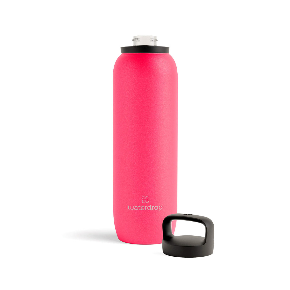 Thermo Waterdrop Bottle Black