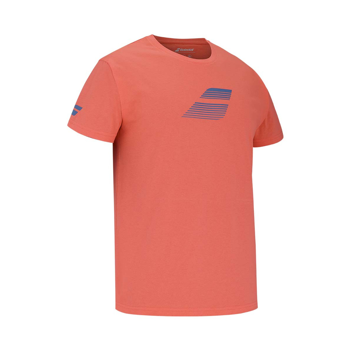Babolat Exercise Big Flag Blue / Orange Tee